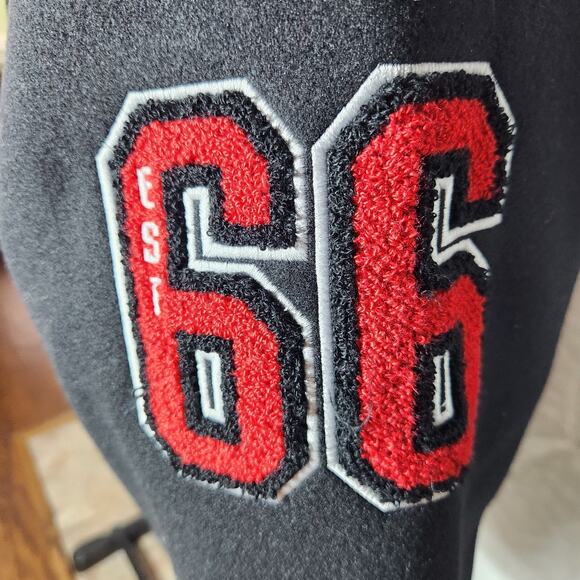 Chicago Bulls Letterman Jacket Original Deluxe Size XLarge New With Tags - Picture 4 of 10